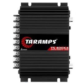 Módulo Taramps TS 400x4 entrada Fio/RCA Preto Amplificador Som Automotivo