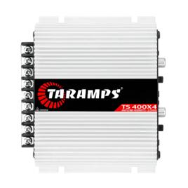 Módulo Taramps Ts400x4 400w 2 Ohms 4 Canais Stereo Som Automotivo Entrada Fio E Rca Ts 400x4 Amplificador 400watts