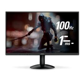 Monitor Aoc 23,8 Led Full-hd, 100hz, 1ms, Vesa - 24b30hm2 Cor Preto