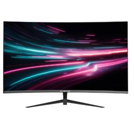 Monitor Gamer 27 Preto Curvo Nyx Full Hd 100hz Bluecase