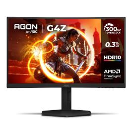 Monitor Gamer Curvo AOC AGON G4Z 27" 300Hz 0,3ms HDR10 Base Ajustável