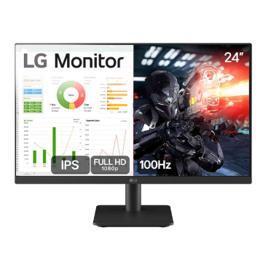Monitor Gamer LG 24MS500-B 24ms Ips FullHD 100hz Ajuste de Inclinação - Preto
