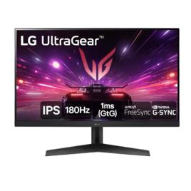 Monitor Gamer LG Ultragear 24” LED, 180Hz, 1ms, HDR10, AMD Freesync, DisplayPort, HDMI
