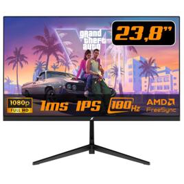 Monitor Gamer SuperFrame Precision Ultra 23,6” Curvo, Full HD, 165Hz, 1ms, FreeSync/G-Sync