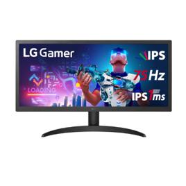 Monitor LG Ultrawide, 26" Ips Full HD, 75hz, 1ms, HDR 10, AMD Freesync - 26wq500-b.awzm