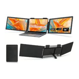 Monitor Portátil 14 Ips Fhd 1080p 3 Monitor Externo Ips