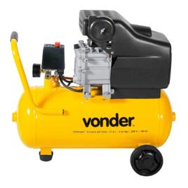 Motocompressor de Ar Vonder 21,6 Litros, 220 V - 8,0 PCM, MCV 216, Amarelo