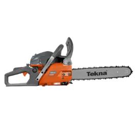 Motosserra A Gasolina Tekna Cs58p18 54,5 Cc Com Barra De 18 Laranja