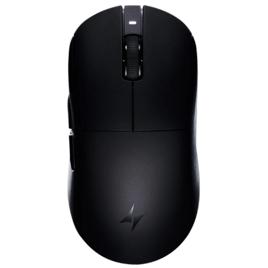 Mouse Gamer sem fio ATK A9 Plus 2.0 Black, leve, paw3950 ultra duplo 8k