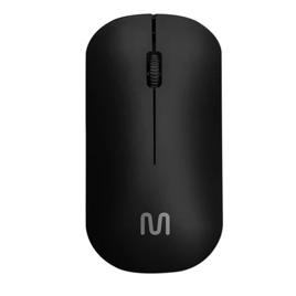 Mouse Sem Fio 2.4GHZ 1200DPI Usb Preto Multi (Multilaser) - MO307