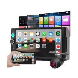 Multimídia 7 Polegadas 2din Mp5 Touch Screen + Camera Ré
