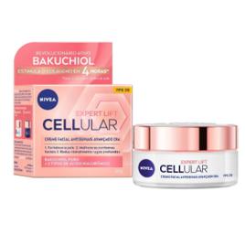 NIVEA Creme Facial Antissinais Cellular Lift Dia FPS 30 50ml, Fortalece a Pele, Reduz Rugas, Estimula Colágeno, Bakuchiol Puro, Cuidado Diário