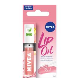 NIVEA Lip Oil Brilho Nutritivo Rosé Efeito Gloss