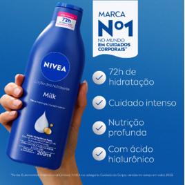 NIVEA Loção Deo-Hidratante Milk 200ml