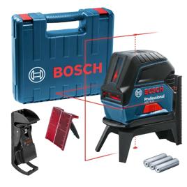 Nível Laser Bosch GCL 2-15 15m Com Pontos De Prumo E Suporte
