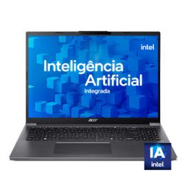 Notebook Touchscreen Acer Aspire com IA, Intel Core Ultra 7 155U 16GB RAM 512SSD