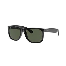 Óculos de Sol Ray-Ban Justin, Preto, Tamanho 57