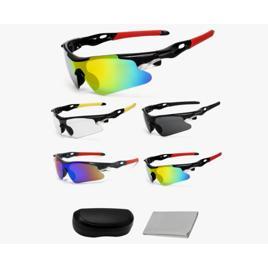 Óculos Esportivo De Sol Ciclismo Corrida Espelhado Uv400