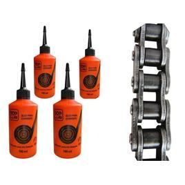 Oleo Lubrificante Grafitado para Kit relação Corrente Moto e Bike (Kit com 4 Unidades)