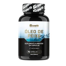 Omega 3 Óleo De Peixe 75 Softgel (caps) Growth Supplements