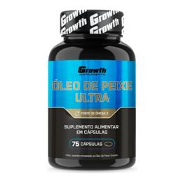 Omega 3 Óleo De Peixe Ultra 75 Softgel (caps) Growth Supplements