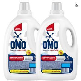 Omo Sabão Líquido 2 Unidades Lavagem Perfeita 5L