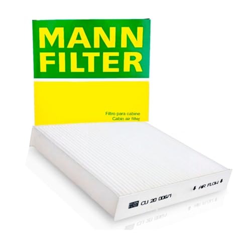 Filtro de Cabine Ar-Condicionado CU20006/1 para Argo, Cronos, Mobi, Fiorino, Siena, Palio, Uno Original MANN-FILTER