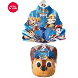 Ovo de Páscoa Delice Patrulha Canina Infantil Chocolate ao Leite 90g com Maleta 3D Sortido Skye ou Chase