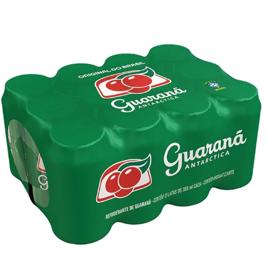 Pack de Refrigerante Guaraná Antarctica Lata 350ml 12 Unidades