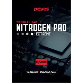 Pad Térmico PCYES Nitrogen Pad Extreme, Cinza, 100 x 50 x 0,5mm