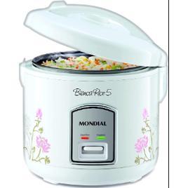 Panela De Arroz Bianca Rice 5, Mondial, Branco, 400W, 110V - NPE-05-5X