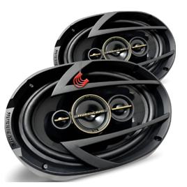 Par Alto Falante 6x9 Automotivo Som 260w Hurricane A69q