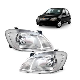 Par Farol Celta 2007 A 2015 Prisma 2006 A 2012 Cromado