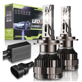 Par Lâmpada Ultra LED Automotiva H7 H11 Hb3 Hb4 40000lm 300w Canbus
