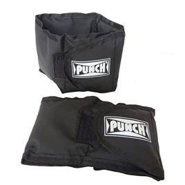 Par Tornozeleira Caneleira De Musculação Punch de peso 1,0 Kg Punch Unissex 1 kg Preto