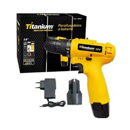 Parafusadeira 12v 1,2ah Special Edition 06238 - Titanium