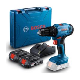 Furadeira Parafusadeira Impacto Gsb 183-li 2 Baterias Bosch Cor Azul Frequência 50/60hz