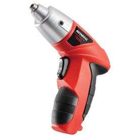 Parafusadeira Recarregável Mondial Vermelha E Preto 4,8V Bivolt - FPF-05