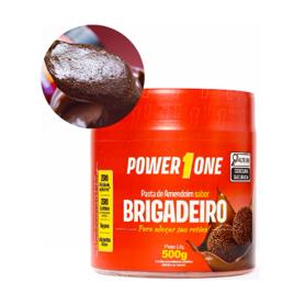 Pasta De Amendoim Brigadeiro 500g Zero Açúcar Power 1 One