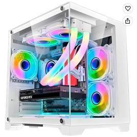 PC Gamer Arvex Branco Intel i7, GeForce RTX 3050, Memoria RAM 16GB, SSD 480GB