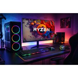 Pc Gamer Completo Amd Ryzen 7 5700g,16gb Ssd 512gb, Led 21.5