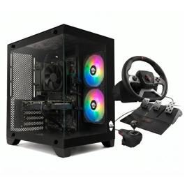 PC GAMER SIM TRUCKER AMD Ryzen 5 5500 / AMD Radeon RX 580 8GB / 16GB DDR4 / SSD 512GB