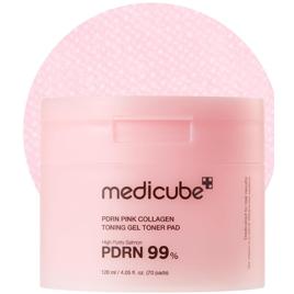 PDRN PINK COLLAGEN TONING GEL TONER PAD