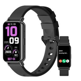 Smartwatch Feminino, PEJE Band 1,1.45" TFT Tela, IP68 à Prova d‘Água,100+ Modos Esportivos, Notificações Inteligentes, Assistente de Voz, Compatível com iOS/Android