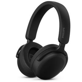 PHILIPS, Headphone Bluetooth, TAH2300BK/00, Com Microfone, Até 55 horas de bateria, Design Over-ear, Dobrável, Preto
