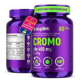 Picolinato de Cromo 450 MG para Gerenciamento de Peso - 60 Cápsulas