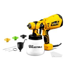 Pistola De Pintura E Pulverizadora Elétrica Portátil Hvlp 1.250l C/ 5 Bicos E Acessórios 600w Tpp150