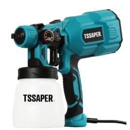 Pistola De Pintura Elétrica Pulverizador Hvlp 550w Com 3 Bicos 220v