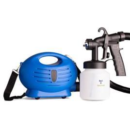 Pistola de Pintura Pulverizadora Elétrica 650W 800ml com Compressor Integrado 220V Ajuste de Fluxo 3 Modos de Spray