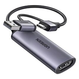 Placa Captura Ugreen Usb A/C 1080 60Fp Hdmi 4k30Hz Preto 25854 Novo  |  +100 vendidos Placa Captura Ugreen Usb A/C 1080 60Fp Hdmi 4k30Hz Preto